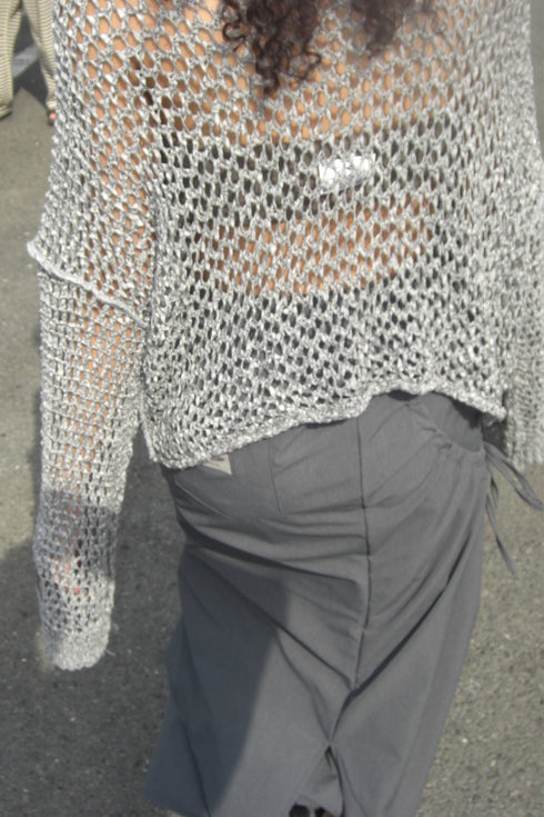 【RESTOCK】RAW MESH SUMMER KNIT TOPS